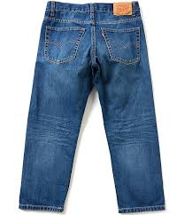 Levis Big Boys 8 20 Husky 505 Regular Fit Jeans