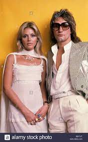 Actress, mother, farmor proud patron of @we_are_alex_tlc & @alzheimerssoc @cameo.com for latest news, click below. Rod Stewart Und Dann Frau Britt Ekland 1975 Stockfotografie Alamy