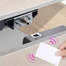 The electric cabinet lock is a smart cabinet locking device, which is operated by an electric device. Codace Electronic Cabinet Lock Hidden Diy Rfid Lock For Wooden Cabinet Cupboard Pantry Drawer Locker Amazon Com
