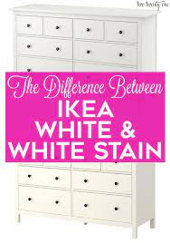 Difference Between Ikea White And Ikea White Stain White Stain White Dresser Bedroom Ikea