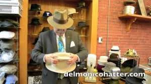 Come by south texas tack and get yours today! How To Shape An Open Crown Fur Felt Hat Delmonico Hatter Youtube