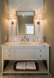 Add the right touch to your bathroom decor. Guest Bathroom Ideas Beautiful Ideas For Guest Bathroom Bathroom Guestbathroom Interiordesign Guest Bathroom Small Powder Room Vanity Guest Bathrooms