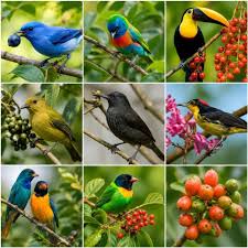 300 Sementes de Árvores que Atraem Pássaros - Mix Nativo e Ornamenta