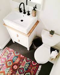 Small space small bathroom inspiration. How To Take Your Small Bathroom From Grime To Great Small Space Design Small Bathroom Office Bathroom