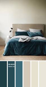 The colors you choose for your modern bedroom will depend on the goals you have for your personal retreat. Beige And Indian Teal Bedroom Color Scheme Ideas Fab Mood Colors