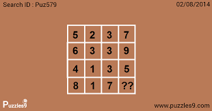 Fubuki number puzzles are great for math students. Omg Which Number Is Missing In This Puzzle Puz579