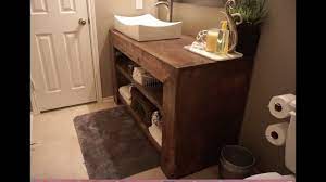 For larger bathrooms, like the ones in master bedrooms, you'll likely want to consider a double vanity. 27 Homemade Bathroom Vanity Cabinet Plans You Can Diy Easily