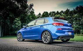 Download Wallpapers Hyundai Elantra Gt Sport 4k 2018 Cars Blue I30 Hyundai I30 Hatchback Hyundai Besthqwallpapers Com Hyundai Elantra Hyundai Elantra