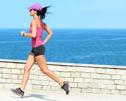 Image of someone doing a light jog