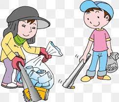 Gambar Anak Anak Memungut Sampah Anak Anak Memungut Sampah Kartun Png Dan Vektor Untuk Muat Turun Percuma Kids Clipart Trash Illustration Pick Up Trash