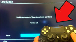 Cannot Start The Ps4 7 50 Update Safe Mode Loop Fix Youtube