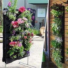 The flower box planters that you see below come with a hint of undeniable vintage charm and it is hard to miss their colorful presence even without all those flowers! Large 4 Pockets Hanging Flower Pot Polyester Wall Mounted Vertical Gardening Flower Pot Planting Bag Living Indoor Wall Planter Wall Planter Indoor Wall Plantersvertical Gardening Flower Pots Aliexpress