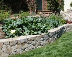 15 Charming Garden Design Ideas With Stone Edges And Raised Beds Stone Walls Garden Garden Beds Diy Raised Garden