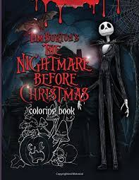42 nightmare before christmas coloring pages to print and color. Amazon Com Tim Burton S The Nightmare Before Christmas Coloring Book For Everybody 9781981114870 Rodgers Tim Books