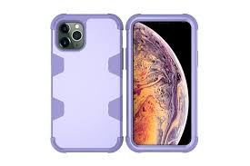 Purple 3 Layer Armor For Iphone 11 Pro Max Protective Case Kogan Com