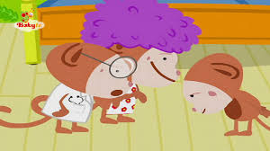 Bes Kucuk Maymun Babytv Turkce Youtube