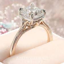 Pin On Cushion Cut Engagement Rings Custom Made