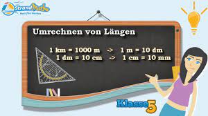 Langen Umrechnen Mm Cm Dm Meter Km Klasse 5 Wissen Youtube
