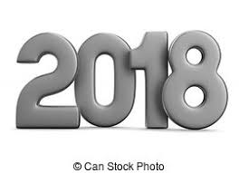 2018 (mmxviii) was a common year starting on monday of the gregorian calendar, the 2018th year of the common era (ce) and anno domini (ad) designations, the 18th year of the 3rd millennium. Freigestellt Abbildung Year 2018 Neu 3d Canstock