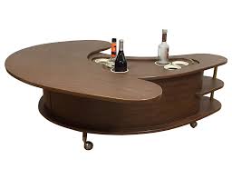 Mid Century Kidney Shaped Bar Cart Coffee Table Cart Coffee Table Coffee Table Mid Century Bar Cart