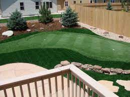 Residential backyard fun space with golfgreens putting green 5355300706_60d8507468_o. Golf Putting And Chipping Greens Backyard Putting Green Backyard Putting Green Ideas Outdoor Putting Green