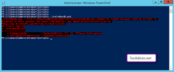 So, do not worry and go read this article to know more detailed and reasons and solutions of these computer script errors. Powershell Running Scripts Is Disabled On This System Tecadmin