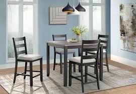 Check spelling or type a new query. Elements Martin Two Tone Black Counter Height Table With Four Counter Stools