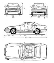Mercedes Benz Sl R129 Mercedes R129 Mercedes Benz Autos Auto Zeichnungen