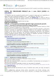19 din legea administrației publice locale nr. Pdf Codul De Procedura Penala Din 2010 1 Mihai Popa Academia Edu