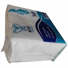 White Soft Tissue Napkin, Packet