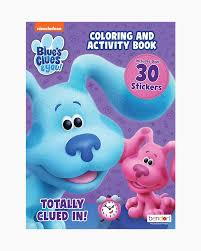 Created by angela santomero, todd kessler, traci paige johnson. Bendon Blue S Clues And You Coloring And Activity Book With Stickers The Paper Store