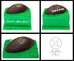 Cake Design Gateau Personnalise En Pate A Sucre Sur Le Theme Ballon De Football Americain Nfl Sugar Paste Nfl American Gateau Personnalise Cake Design Gateau