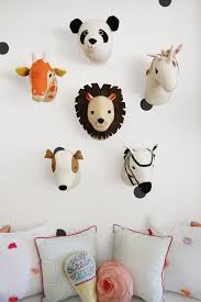 Playroom Makeover Hunted Interior Animal Head Decor Kid Room Decor Childrens Room Decor