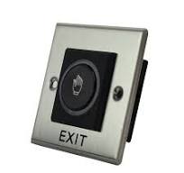Infrared Induction Door Exit Button Access Control Door Release Switch  86*86mm