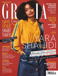 Cover With Yara Shahidi March 2020 Of Gb Based Magazine Grazia Uk From Bauer Consumer Media Including Details Id 55037 In 2020 Grazia Uk Grazia Yara