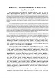 Check spelling or type a new query. Referat Relatia Dintre 2 Personaje Intr Un Roman Interbelic Realist Ion 480580 Graduo