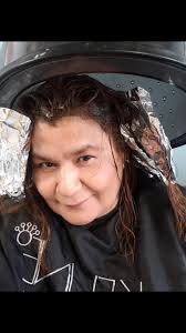 Brunette Lavender Balayage