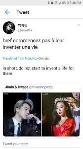 Hwasa. i heard someone say. Jimin Hwasa On Twitter Already People Trying To Stop The Power Couple
