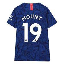 Kinder Fussball Mason Mount 19 Heimtrikot Konigsblau Trikot 2019 20 Hemd