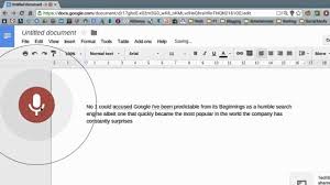Google Docs Voice Typing With Images Voice Type Chrome Apps Google Docs