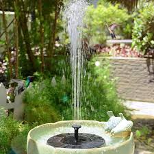 Solarbrunnen sind umweltfreundlich und zugleich günstig im betrieb, da kein strom benötigt wird. Magicspring Solarbetriebener Gartenbrunnen Set Spargut Innovative Produkte Zu Top Preisen