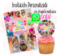 Roblox corporation logo, adobe, text, video game, xbox one png. Invitacion Roblox Nina Multicolor Invitaciones Digitales Invitaciones Kits Imprimibles