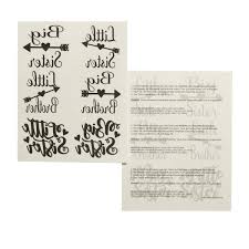 Admit it that video games saved a lot of relationships. Amazon Com 5 X Sibling Tattoo Card Big Little Sister Brother In Black Temporary Skin Tattoo 5 Beauty Personal Care