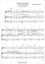 Free download the phantom of the opera sheet music pdf for piano sheet music. Music Of The Night The Phantom Of The Opera Free Piano Sheet Music Pdf