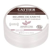 Cattier Beurre Karite Bio Boite 100g Soins Des Cheveux