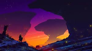 Purple Fantasy Landscape Wallpaper Limited time sale easy return. purple fantasy landscape wallpaper