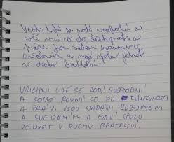 Contain the names, addresses and handwritten original signatures; Can You Show Your Handwriting In The Czech Language Quora