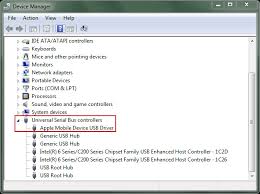The mac doesn't have a device manager, because mainly devices manage themselves; How To Update Apple Mobile Device Usb Driver