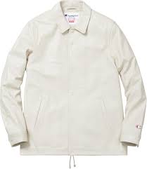 Supreme Supreme Champion Leather Coaches Jacket Clothes Champion Clothing Clothes Design