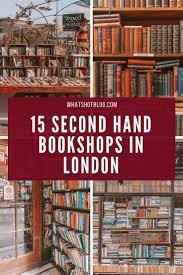 A wide range of books from a wide range of genres, free delivery to all foyles stores & in the uk, specialist books, sheet music, signed copies and events. 15 Second Hand Bookshops In London You Need To Visit